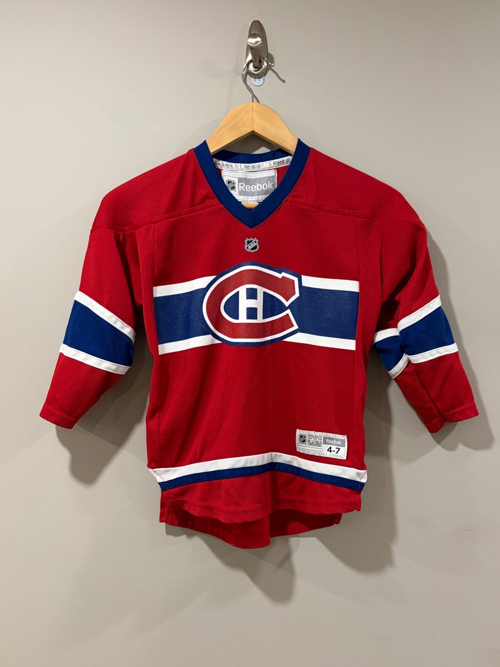 Montreal Canadiens Carey Price #31 Reebok NHL Hockey Jersey – Youth 4-7
